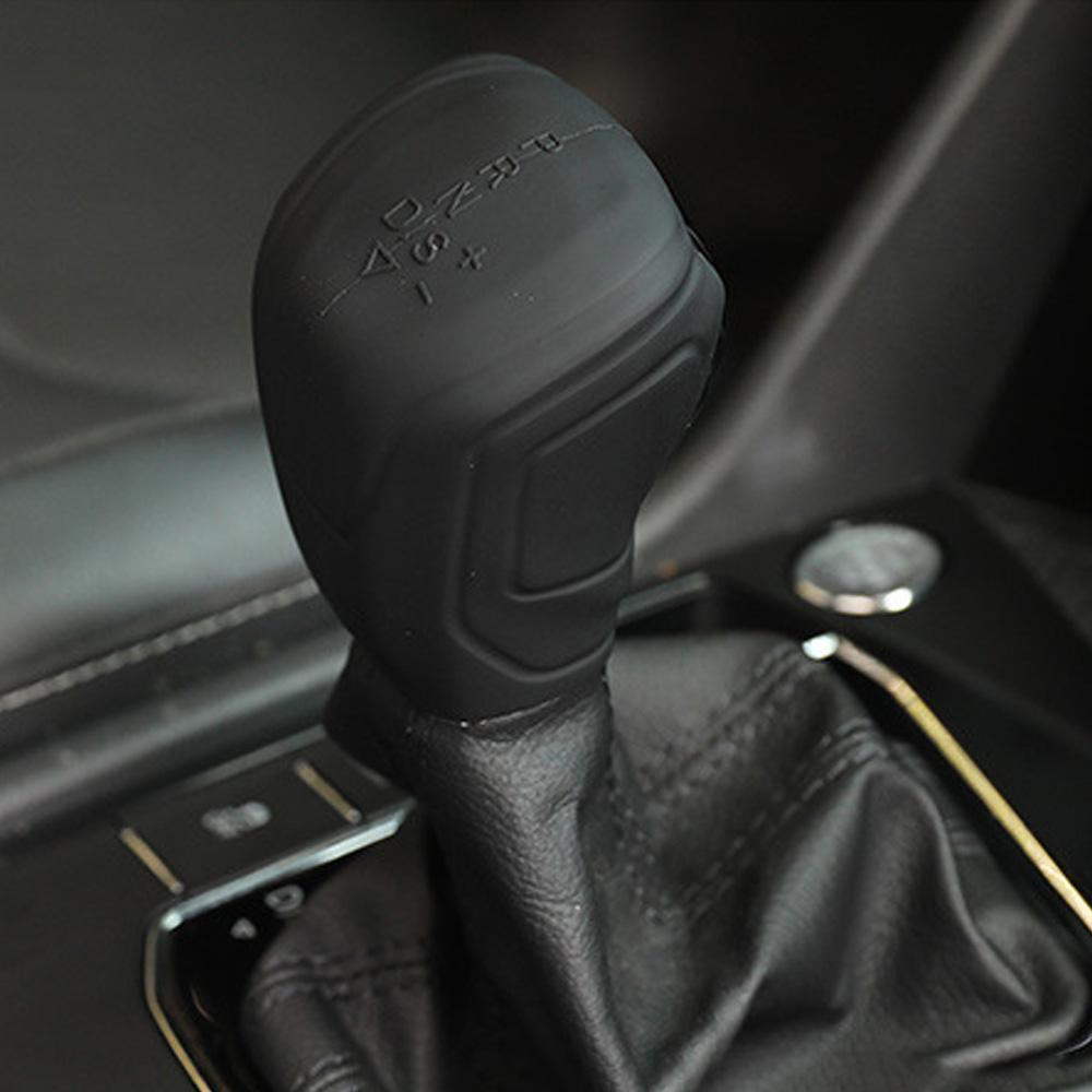 Car Gear Shift Knob Cover for Volkswagen VW T-cross Tcross Polo VW Passat 2020+ New Sagitar Silicone Gear Cover Accessories