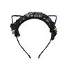Тонкие кошачьи ушки Ободок для волос Ободок для головы Модная кружевная повязка на голову Макияж