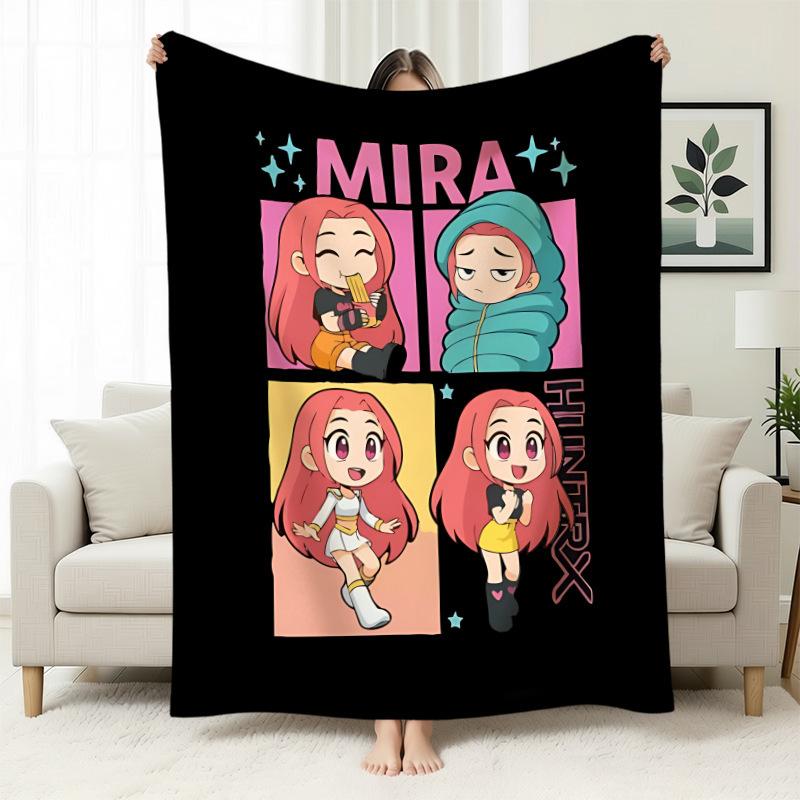 Temu Blanket Kpop Witch Hunters Blanket Flannel Blanket Office Home Sofa Blanket Nap Blanket
