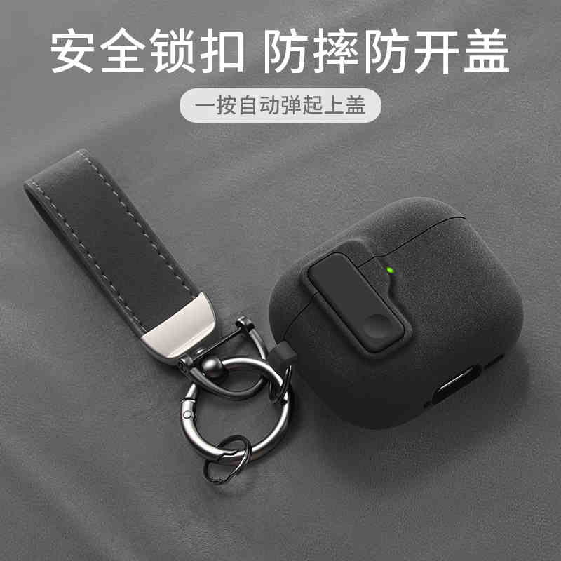 Новый жесткий защитный чехол для AirPods 4 с магнитной защелкой Гибридный чехол Роскошная защитная крышка для Apple AirPods pro2 3 1/2