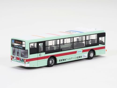 TOMYTEC The Bus Collection Bus Collection Nishi-Nippon Railroad Nishitetsu Train Ice Green 50th Anniversary Wrapping Bus Diorama Supplies 335894