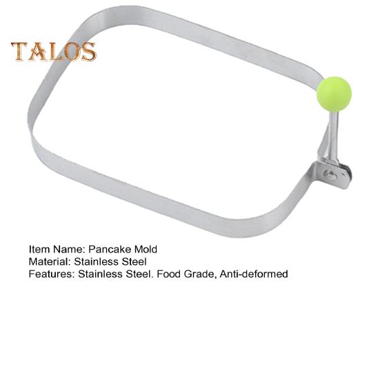 Форма для торта, антидеформированная форма, жареное яйцо, гладкий край, безопасная, без запаха, блинная тарелка для ресторана