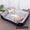 Warm Dog Bed: Cozy Spot for Small, Medium & Large Breeds - Pet Nest & Mat
