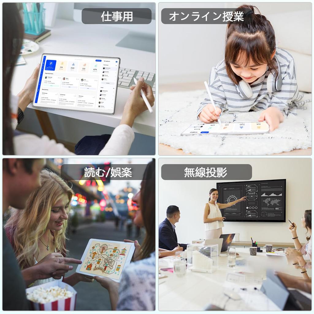 Первый планшет Android 12 2IN1 с 10-дюймовым дисплеем, 16 ГБ ОЗУ, 128 ГБ ПЗУ, 1 ТБ, 8-ядерный процессор, совместимый с Android 12, модель WiFi, двойная камера с защитной мышкой и