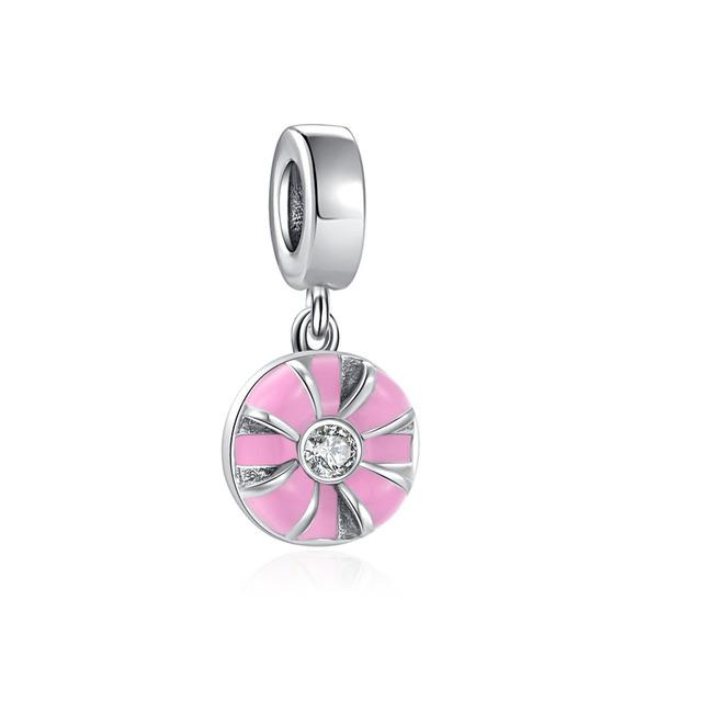 Новинка 2022 года, аксессуары «сделай сам», синий кулон «Ловец снов», сердце, подходят оригинальные подвески, браслет, ювелирные изделия, женское серебро 925 пробы