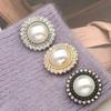 Handmade Needlework DIY Shiny Rhinestone Sewing Accessories Shirt Buttons Pearl Clothing Buttons