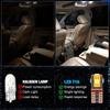 2 шт. Светодиодные лампы T10 Автомобильные огни Белый 168 501 W5W Canbus Светодиодная клиновидная 3030 5SMD Внутренний купольный свет для чтения Подсветка номерного знака Сигнальная лампа 12 В 6000 К