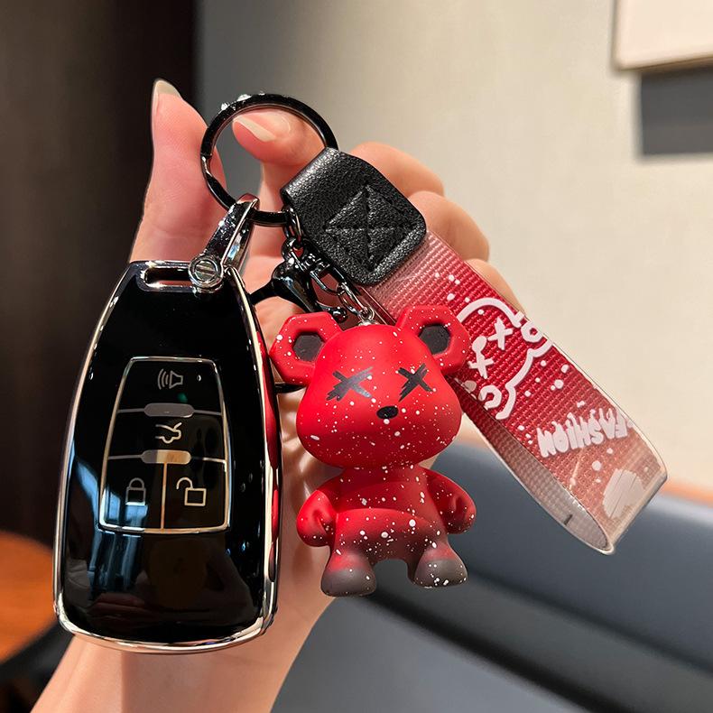 Подходит для чехла для ключей BAIC SenovaD50Оболочка для ключаD70ZhixingX55Футляр для автомобильного ключаX65Брелок