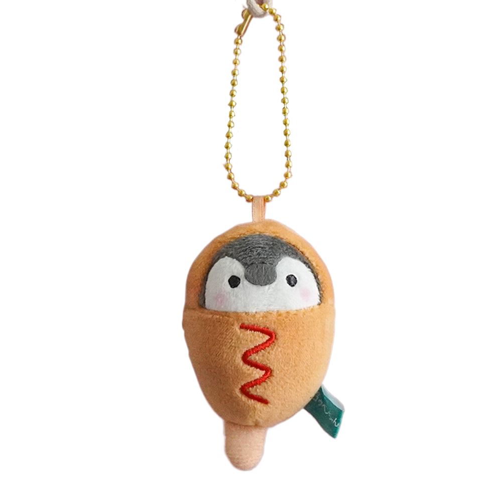 Pendant PP Cotton Sauna Women Key Holder Penguin  Pendant Plush Key Chain Korean Style Key Buckle