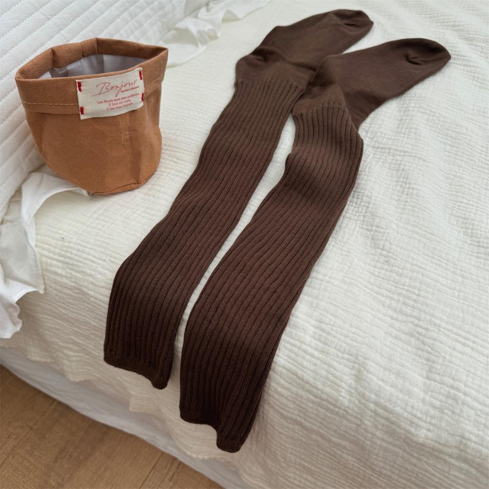 Cotton Women Stockings Warm Thigh Stocking JK Knee High Socks Long Socks
