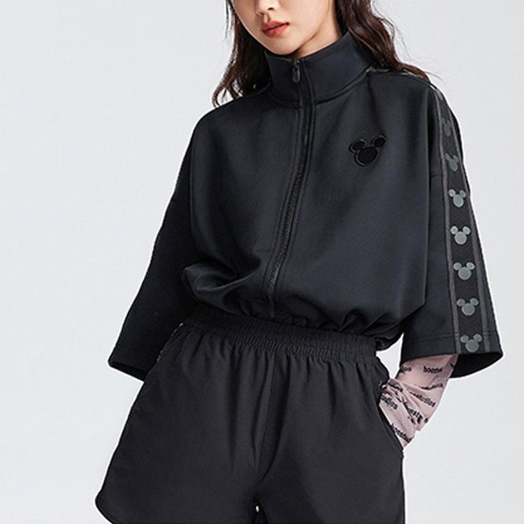 Li-Ning x Disney Crossover Fashion Series Jacket 'Black' Unisex AWDR580-5