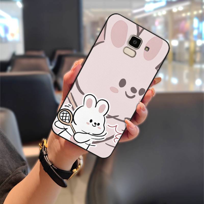 Противоударный Грязеотталкивающий Чехол для Телефона Для Samsung Galaxy J6 2018/SM-J600F Прочный Силиконовый Мультяшный Пыленепроницаемый Мягкий чехол