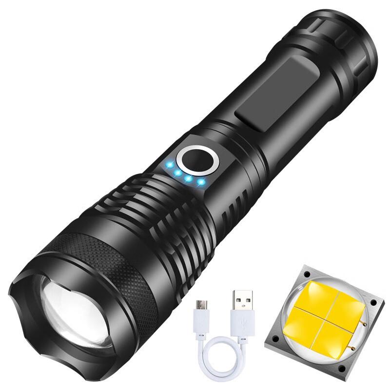 USB-фонарик Liangtu P50 с зумом, перезаряжаемый