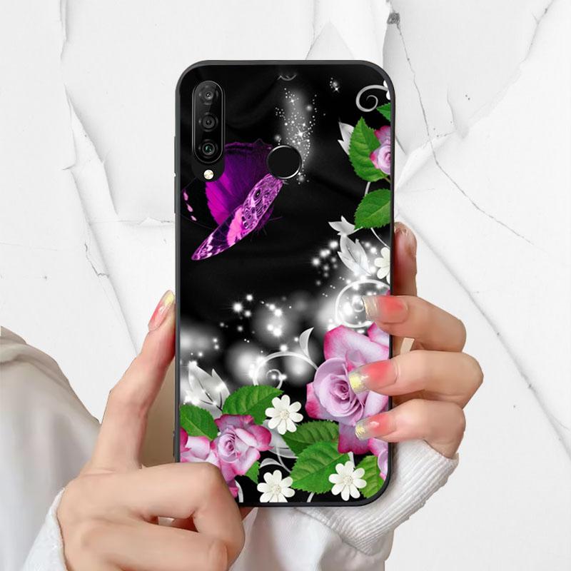 Чехол для телефона Huawei P30 Lite Силиконовый чехол MAR-LX1A Модный Расписной Ударопрочный Мягкий Fundas Для Huawei Nova 4e Чехол P30Lite