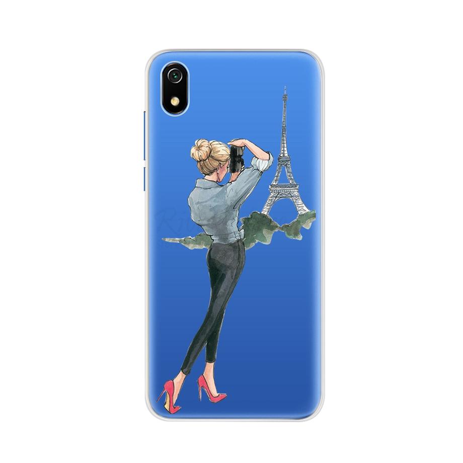 Чехол для Xiaomi Redmi 7A Силиконовый мягкий ТПУ Чехлы для телефона для Xiaomi Redmi 7A Чехол 5,45'' Задняя крышка На Redmi 7 A Redmi7A A7 Fundas