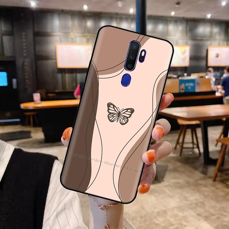 Чехол для Oppo A9 2020 Чехол для Oppo A5 2020 Милый мультяшный painted чехол Мягкий ТПУ чехол для телефона Для Oppo A11X OppoA5 OppoA9 2020 Бампер Fundas