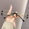 Retro small brown glasses sunglasses women's anti-ultraviolet new trendy brand square anti-ultraviolet sunglasses
