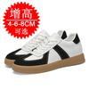 Autumn invisible inner heightening men's shoes 8cm German training shoes men's retro sports shoes fashion heightening shoes 6 casual board shoes tide