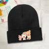1pc Rilakkuma Family Strawberry Party Beanie Hats Bonnet Hats Adult Cool Gym Knitted Hat Spring Graphic Warm Soft Caps