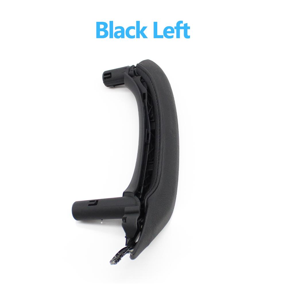 Кожаный чехол для внутренней пассажирской двери с левым рулем и правым рулем, кожаный чехол с внутренней ручкой в ​​сборе для BMW X3 X4 F25 F26