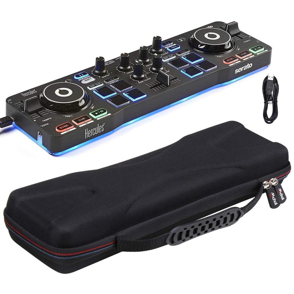Mchoi Hard Portable Case Compatible with Hercules DJControl Starlight Pocket USB DJ Controller