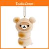 Rilakkuma Meatball Roasted Mantou Plush Toy Cartoon Keychain Backpack Pendant