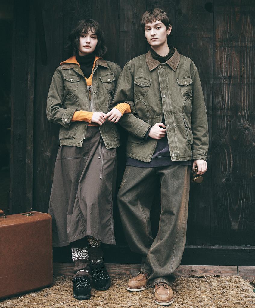 Nuukfitter Hunter Vintage Washed Cotton Jacket [Khaki]