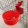 Автоматическая поилка для кур, подвесная чашка для перепелов, ниппельные поилки, миски для кормления птиц, миска для воды, поилки для домашней птицы на заднем дворе