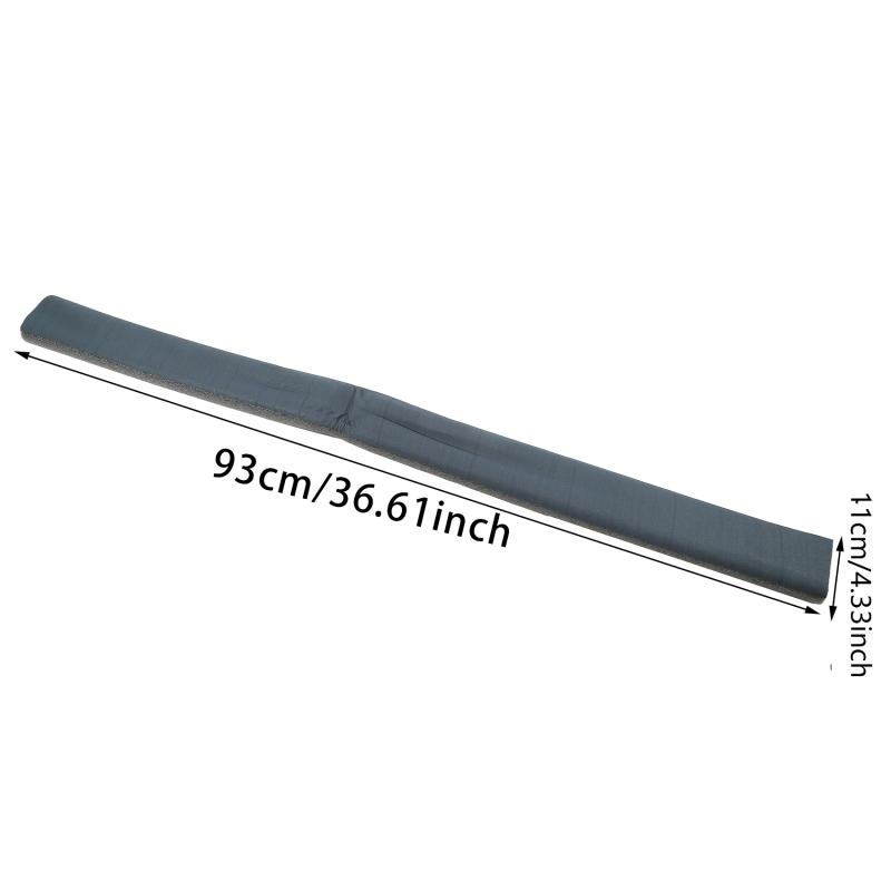 93 см уплотнительная полоса для нижней двери, ветрозащитная полоса для защиты от насекомых, уплотнительная полоса из акустической пены для двери под ветрозащитным экраном