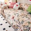 Funda Sofa Home Гавайи Цветы Диванные коврики Пледы Всесезонный Кемпинг Пикник Чехол Диван Чехол