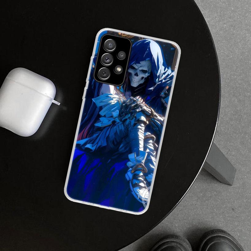 Чехол для телефона Albedo Overlord Anime для Samsung Galaxy A12 A22 A32 A52 A72 A02S A51 A50S A31 A20S A10S Note 20 Ultra 10 Plus