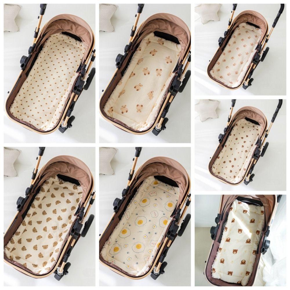 Подушка для детского сиденья, коврик для коляски, автомобильный коврик с рисунком из мультфильма, матрас для детской коляски, подушка для детской коляски