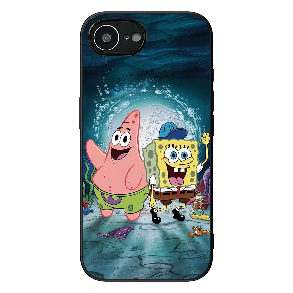 S-SpongeBobs S-SquarePants Case for Motorola Moto G54 G05 G24 G45 G55 G75 G85 G15 G57 G86 Power Edge 50 30 Ultra Fusion neo Pro