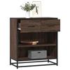 VidaXL Buffet Brown Oak 68x35x76 Cm Engineered Wood, Storage Cabinet, Entryway Furniture, Accent Furniture, Furniture of 848988