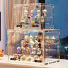 Containerized Designs Acrylic Organizer for Collectible Figures and Blind Box High Definition Transparent Miniature Display Case