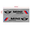 2pcs Car 3D Stickers Auto Side Body Sports Sticker Decals Car Accessories For Mini Cooper One S Clubman R50 R53 R56 R60 F55 F56 R57 R58 R59