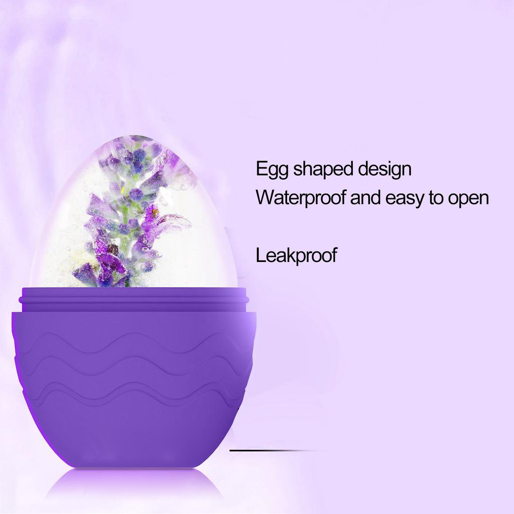 Форма для силиконового ролика для лица Ice, в форме яйца, для снятия отеков под глазами, для женщин