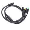 Waterproof 1T4 Electric Bike Cable Harness Gear Sensor Extension Cable for BAFANG BBS01 BBS02 Mid Motor