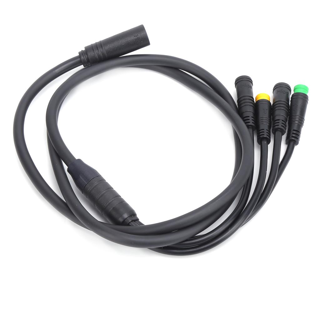 Waterproof 1T4 Electric Bike Cable Harness Gear Sensor Extension Cable for BAFANG BBS01 BBS02 Mid Motor