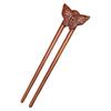 Vintage Style Wooden Hair Stick Wood Hanfu Hairpin Elegant Hairs Fork  Bun Hairstyle