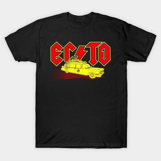cto 1 Rock 80#039s Ghost Automobile Cars Movie Rock Band TShirt Short Sle Unisex T-Shirt