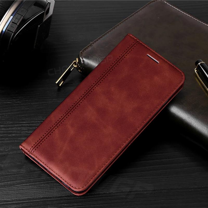 Сильный магнитный кожаный флип-чехол для OPPO Realme C1 C2 C3 3 5 5S 5i 6i 6 Pro Reno 2 Z 2Z 3 A52 A92 A73 A91 A31 A5 A9, мягкие чехлы-книжки для телефонов