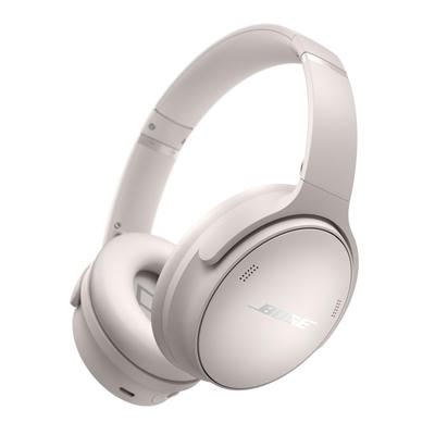 Наушники Bose QuietComfort Полностью шумоподавляющие наушники Bluetooth-соединение с микрофоном Быстрая зарядка Белый дым