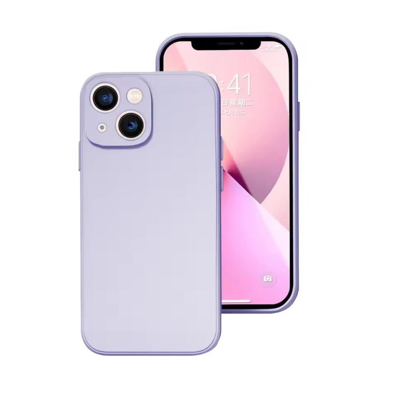 Чехол для телефона для iPhone 16 15 14 Plus 13 12 Mini 11 Pro Max Xs X Xr 7 8 Конфетный цвет Оригинальный Жидкий силикон Мягкий Защитный Задняя крышка
