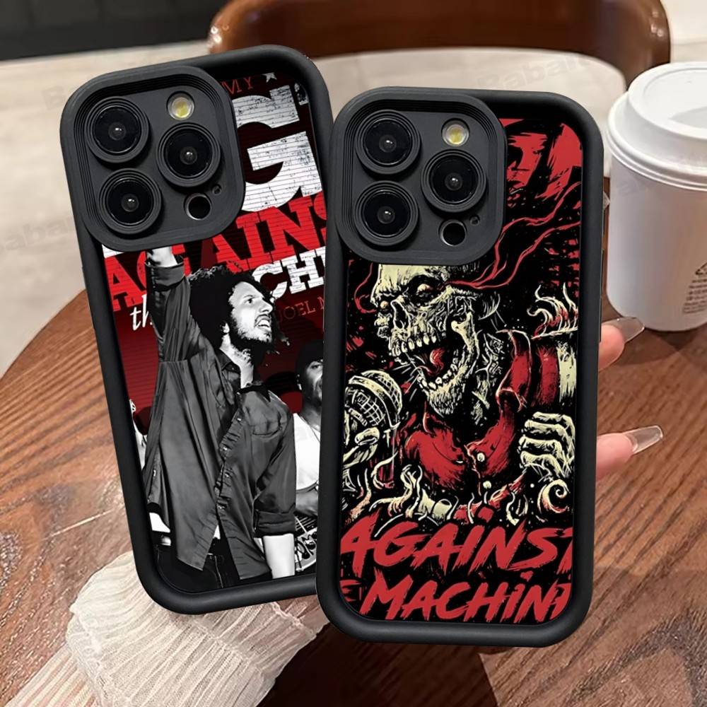 Band Rage A-Against The M-Machine Классический чехол для телефона для IPhone 17 16 15 14 13 12 11 Air Plus Pro Max Мягкая задняя крышка