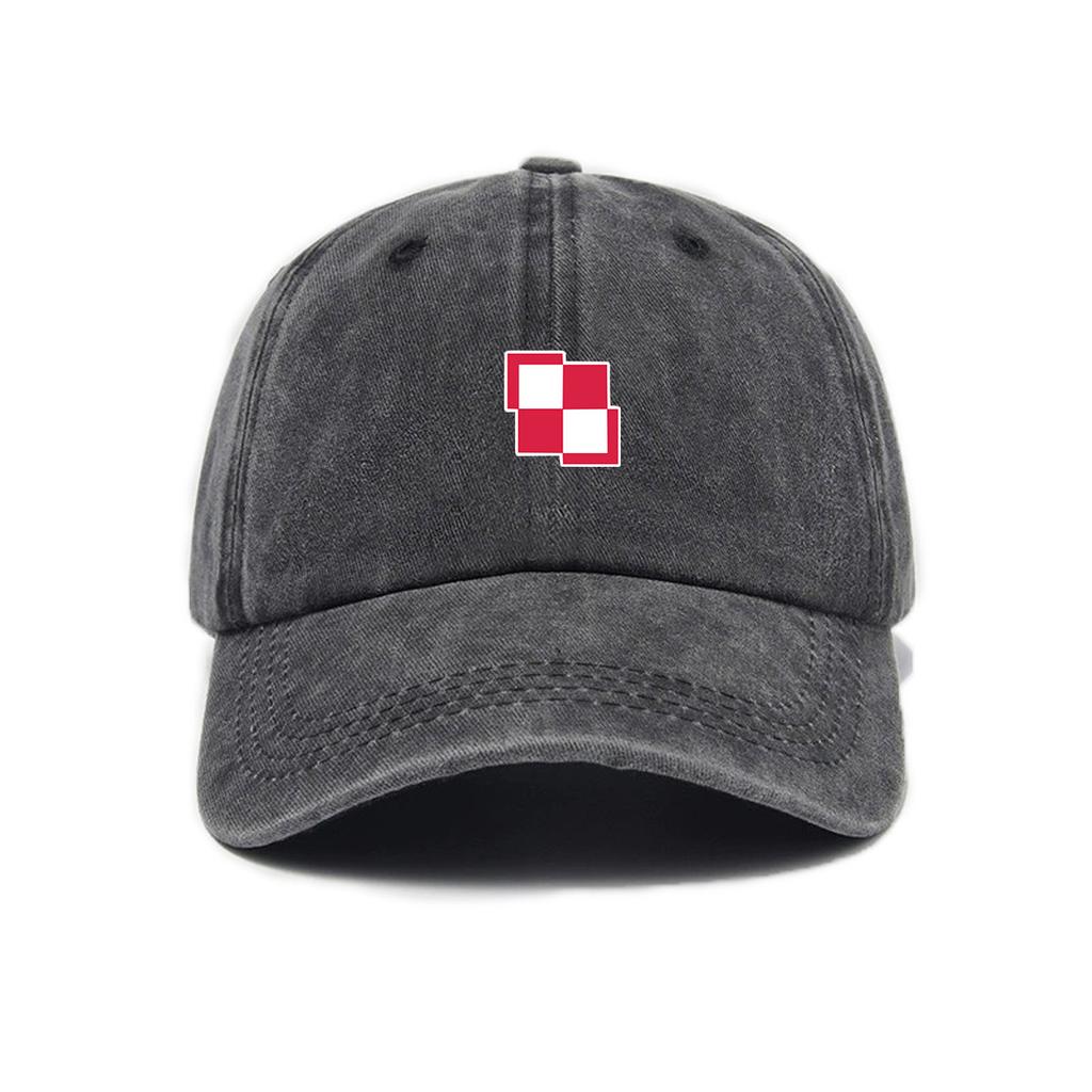 Simple and versatile retro old printed washed soft top sunshade baseball cap Unisex baseball cap