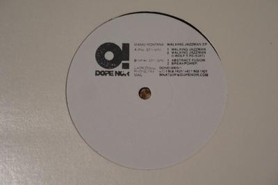 12-дюймовая пластинка MANNI MONTANA - Walking Jazzman EP DONO00091 Dope Noir 2002 Австрия Танцевальная и Электронная Б/У