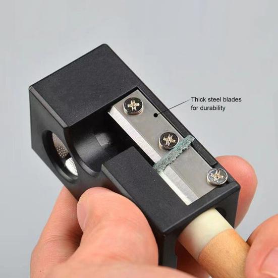 Ремонт бильярдного кия Формирователь кончика кия для пула Легкий портативный многофункциональный формирователь наконечника для бильярдного кия Инструмент для ремонта кончика бильярдного кия