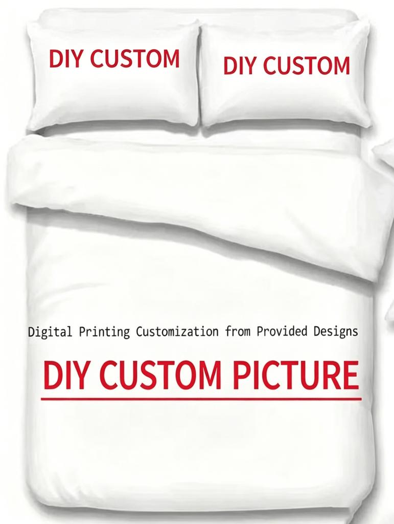 Customize 3pcs Duvet Cover Set, 1 Duvet+2 Pillowcases( Without filler), Chocolate Spread Nutella Brown Cozy Sweet Delight theme,