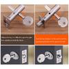 Fire Door Stainless Steel Hidden Tubewell Key Mortise Lock With Long Core